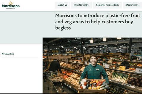 Morrisons going package free